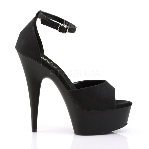 Platform Peep Toe High Heel Shoes - Picture 4 of 4